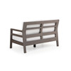 Maui Outdoor PoliSoul™ Loveseat in Vintage Walnut