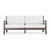 Maui Outdoor PoliSoul™ Sofa in Vintage Walnut