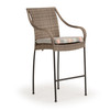 Garden Terrace Bar Height Stool with Cushion