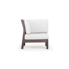 Maui Outdoor PoliSoul™ 90 Degree Corner Chair in Vintage Walnut