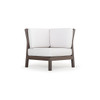 Maui Outdoor PoliSoul™ 90 Degree Corner Chair in Vintage Walnut