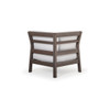 Maui Outdoor PoliSoul™ 90 Degree Corner Chair in Vintage Walnut