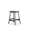 Outdoor Poly Lumber Saddle Stool Bar Height