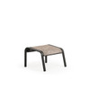 Madeira Outdoor Sling Ottoman in Midnight with Napa Brindle Sling