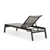 Reef Outdoor Sling Chaise Lounge in Midnight