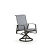 Cabana Sling Swivel Tilt Dining Chair