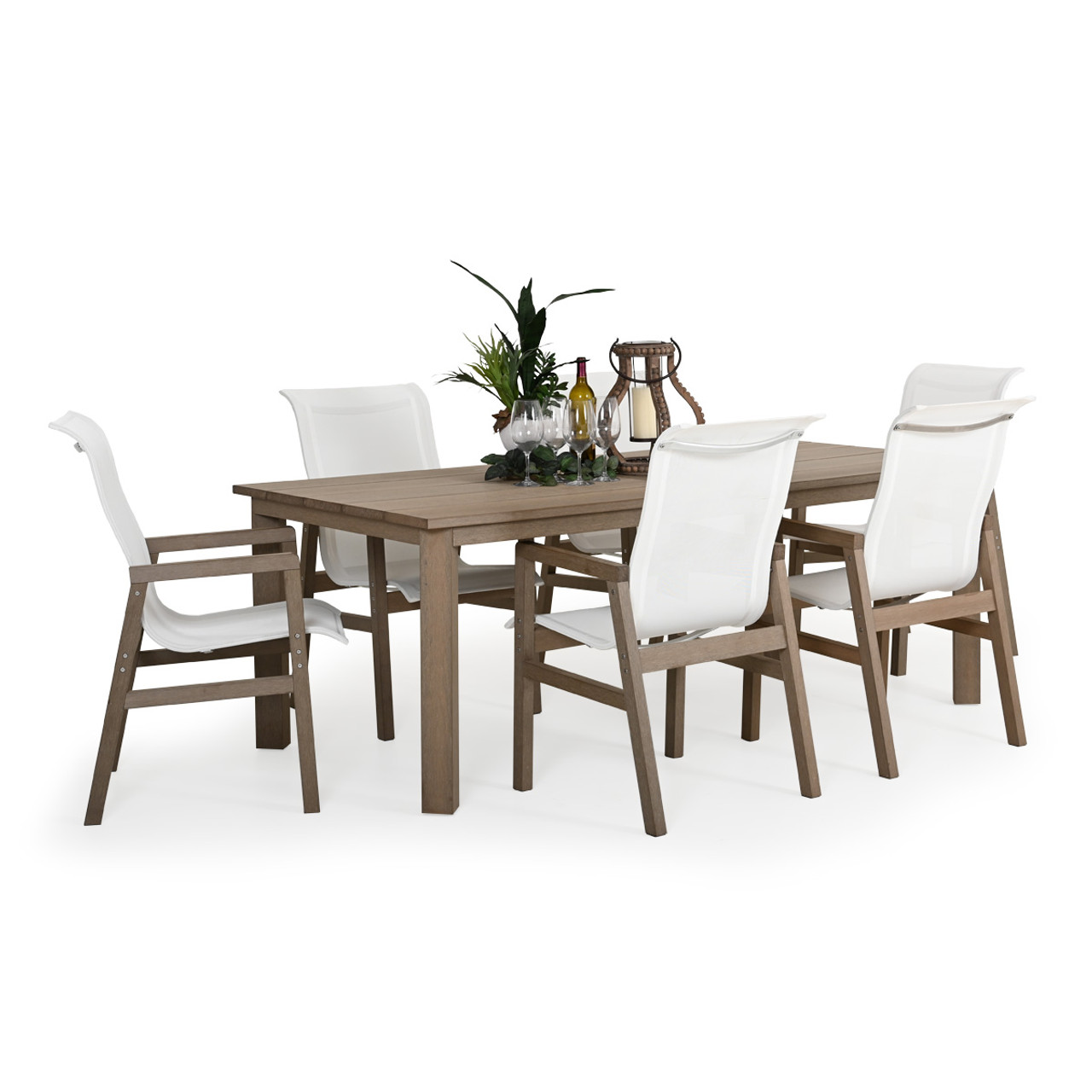 7pc sling dining set