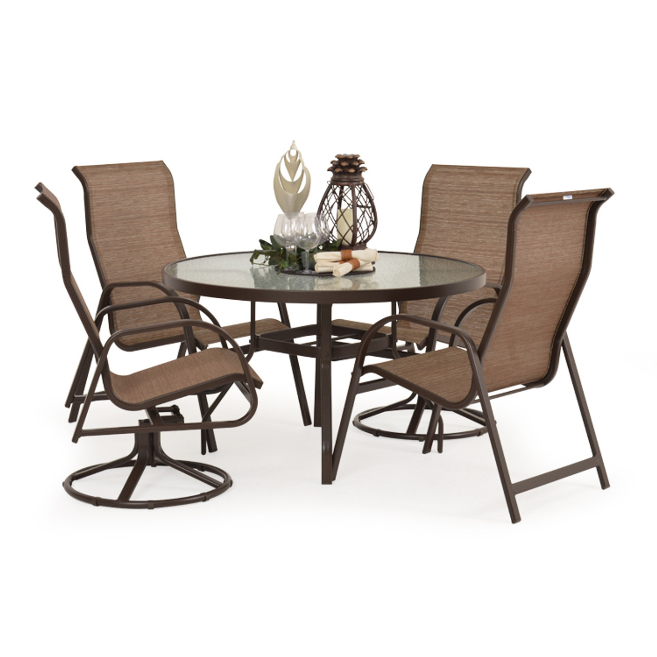 5 piece sling 2025 patio dining set