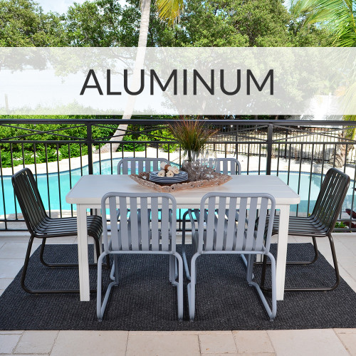 Aluminum Furniture: Out of the House, Not Out Of Mind