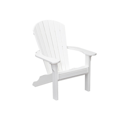 Oceanside Folding Poly Lumber Adirondack Chair