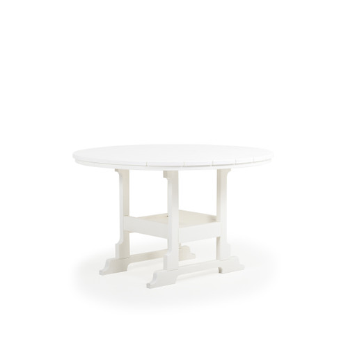 Oceanside Outdoor 48" Round Poly Lumber Dining Table
