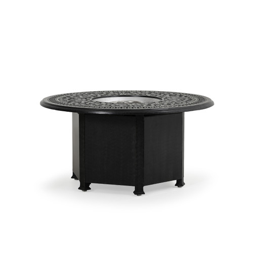 Charleston Outdoor Cast Aluminum 48" Round Fire Pit with Lid
