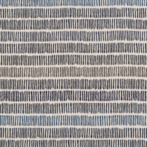 Outdoor Fabric - Slats Indigo 1645
