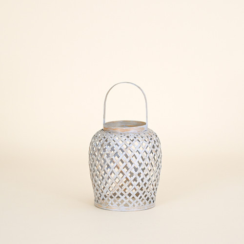 Bamboo Lantern, Blue Wash