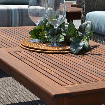 Outdoor Wood Dining Set