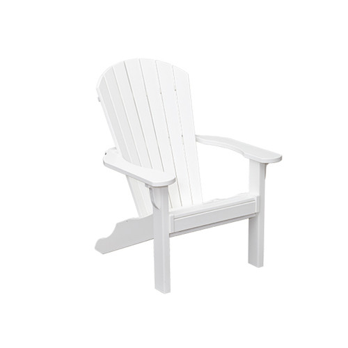 Oceanside Folding Poly Lumber Adirondack Chair Leaders Furniture