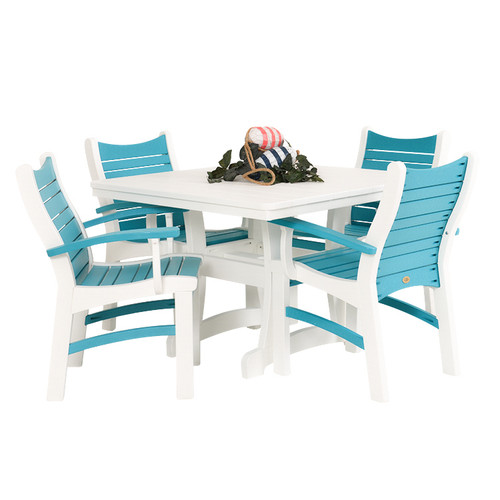turquoise dining set