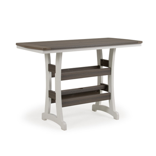 Outdoor Poly Lumber 28" x 60" Bar Height Table Leaders Furniture