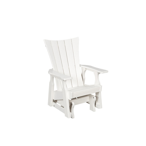WAVZ Poly Lumber Single Glider Leaders Furniture