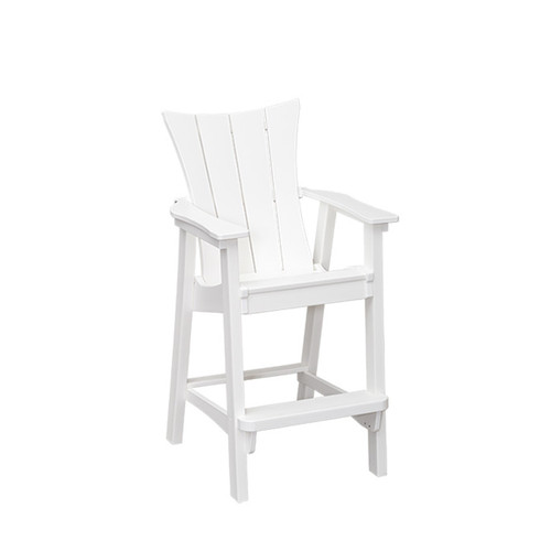 WAVZ Poly Lumber Counter Height Stool Leaders Furniture