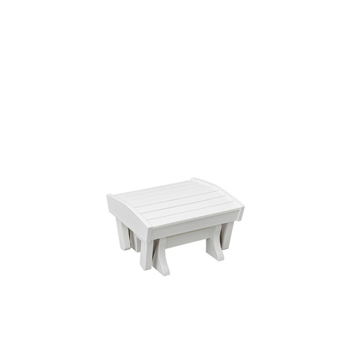 Oceanside Outdoor Poly Lumber Gliding Ottoman Leaders Furniture