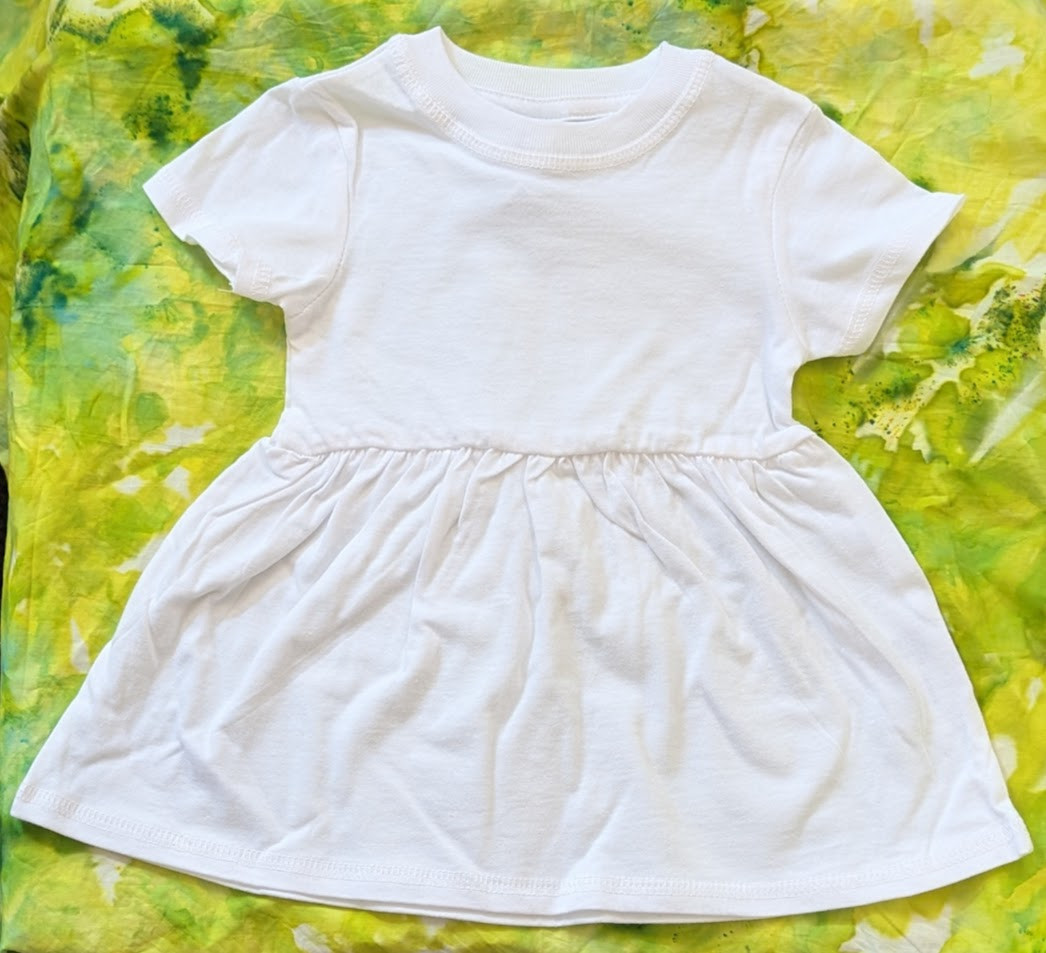 Cotton Jersey Toddler Dress - Size 5/6T