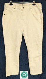  Upcycled - Boyfriend Capri Jeans 