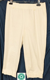  Upcycled - Cotton Pants Size 4 Petite 
