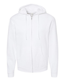  Adult Zip Up Hoodie, S-3XL 