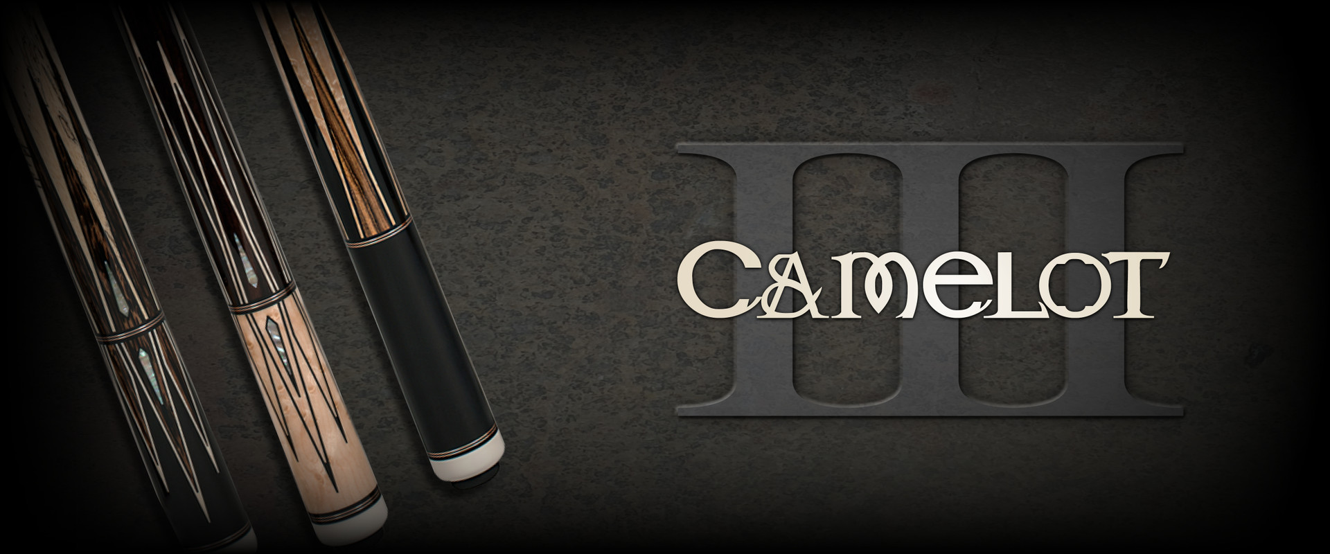 Pool cues, pool tables and other billiard supplies