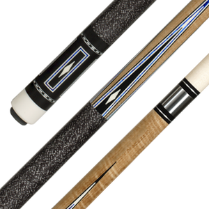 Afterwrap, wrap, and forewrap of Pechauer P16-N pool cue | CheapCues.com