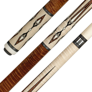 Afterwrap, wrap, and forewrap of Pechauer P20-N pool cue | CheapCues.com