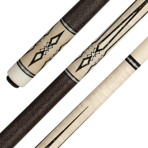 Afterwrap, wrap, and forewrap of Pechauer P22-N pool cue | CheapCues.com