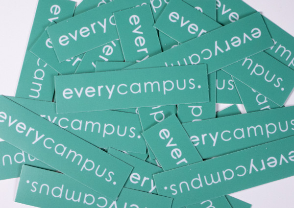 EveryCampus Text Sticker (each)