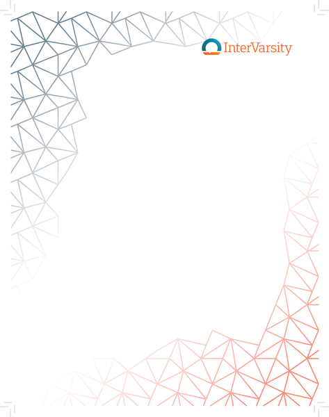 InterVarsity Corners Poster 8.5 by 11 (bundle of 25)