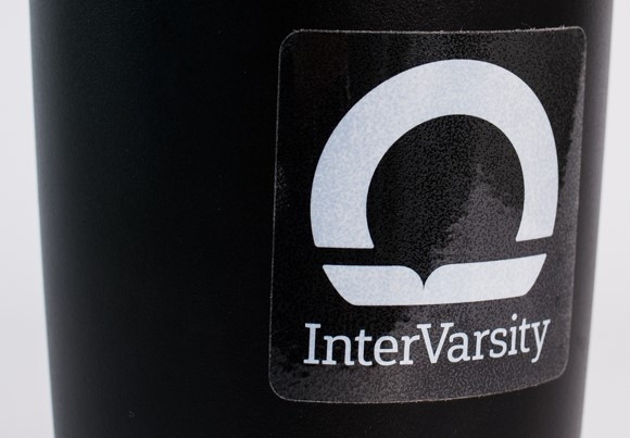 InterVarsity Sticker - White (each)