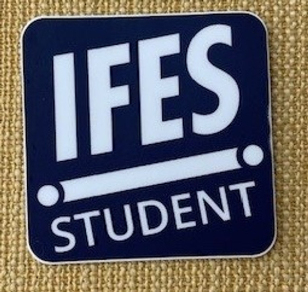 Link: IFES Student Sticker Navy