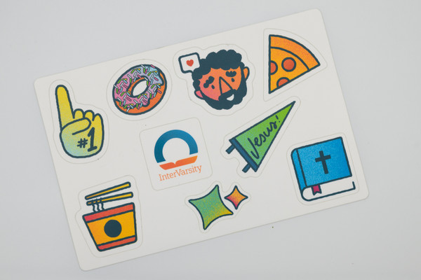 InterVarsity Sticker Sheet (bundle of 25)