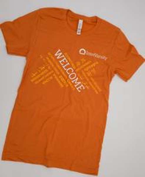 Welcome Languages 2019 T-shirt Burnt Orange