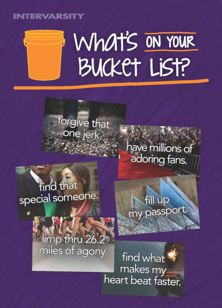 Bucket List Pocket Proxe (bundle of 50)