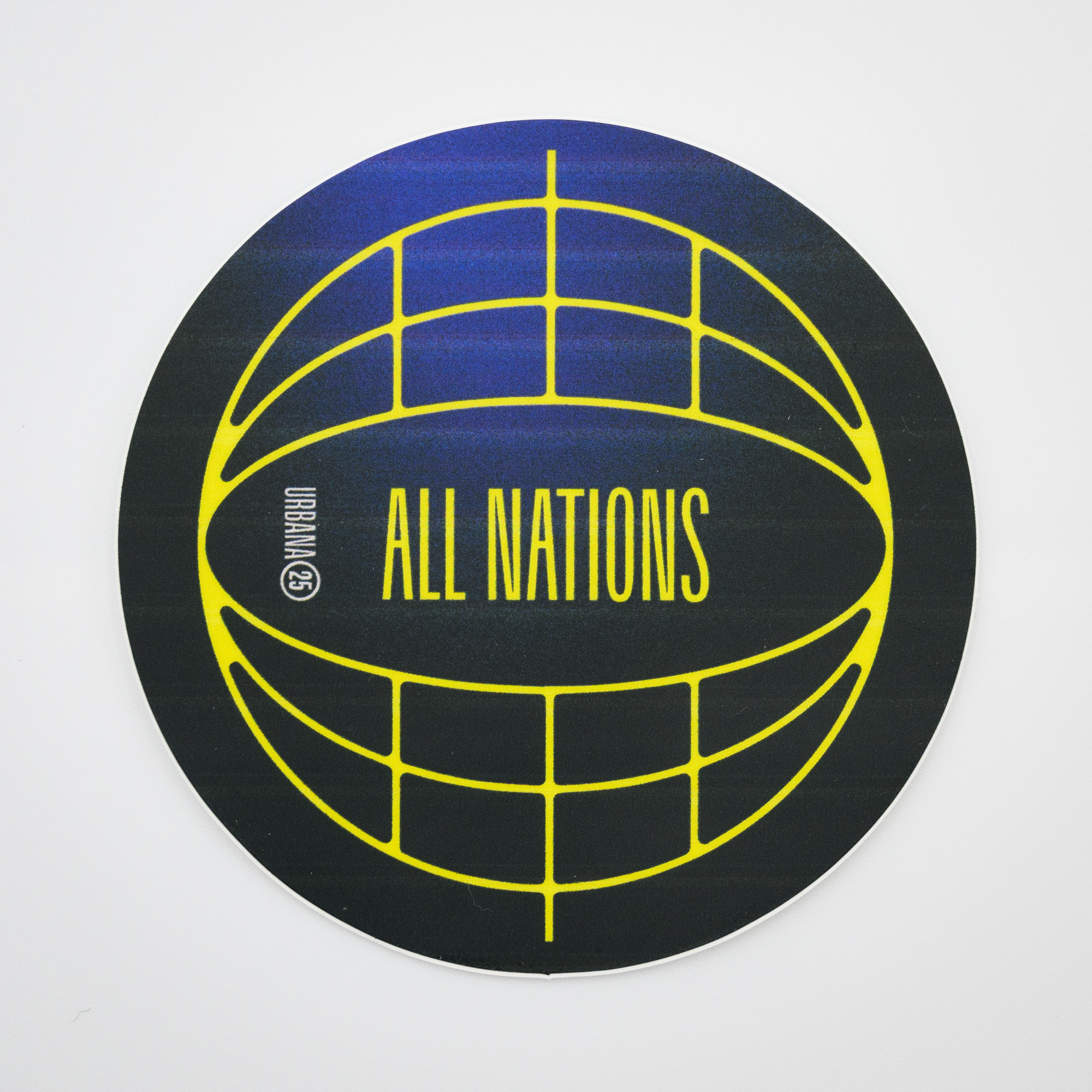 Urbana 25 All Nations sticker (pack of 5)