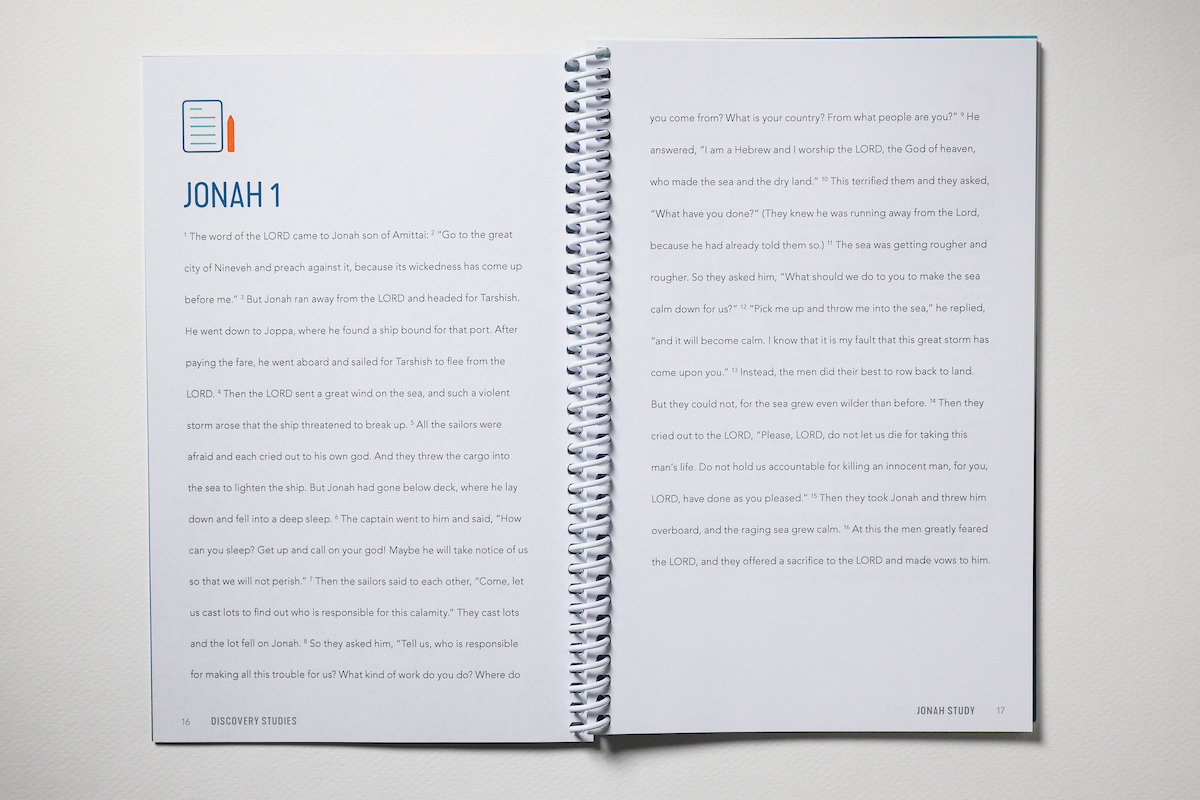 Jonah Discovery Guide - Study One Preview - Scripture Passage