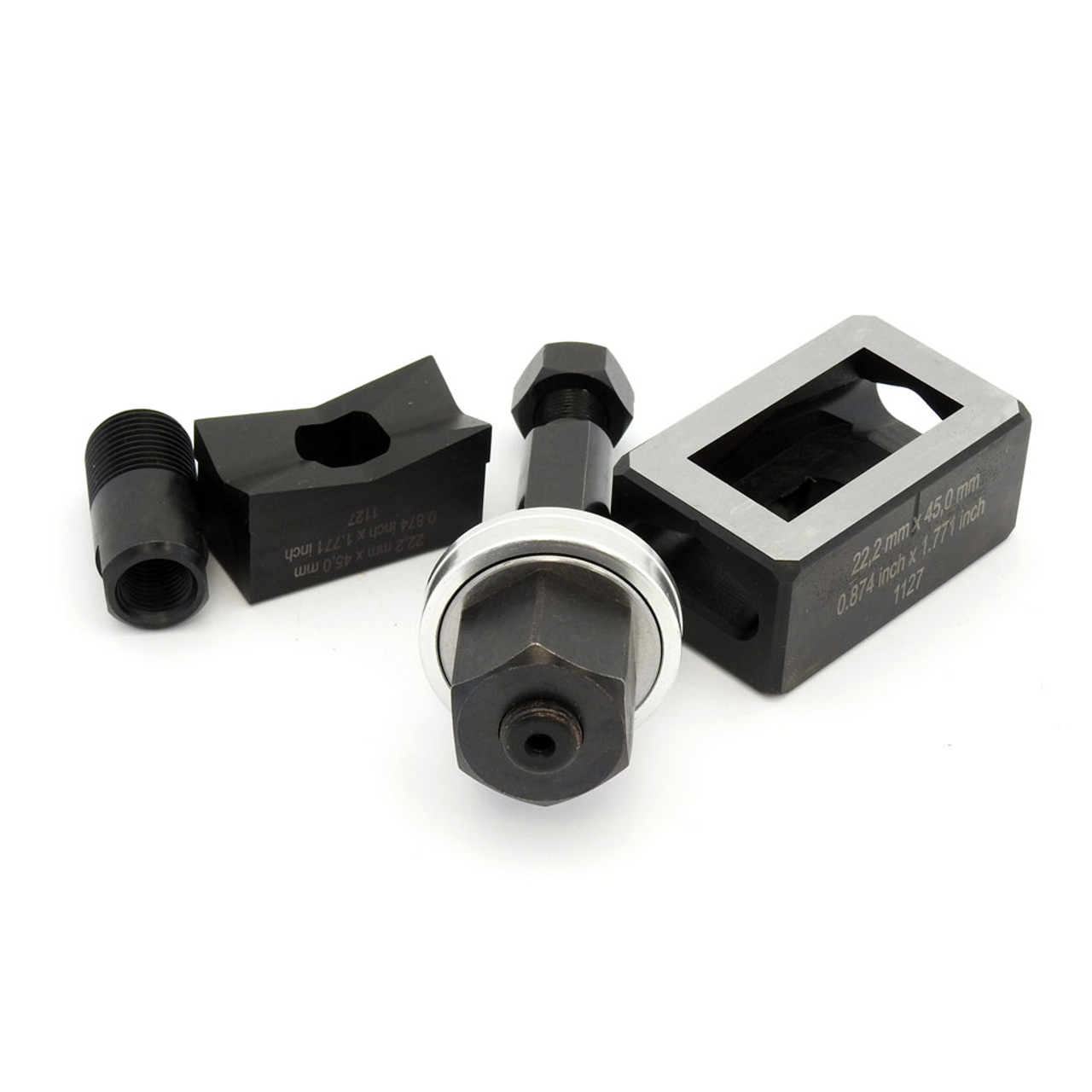 Alfra 36 X 52mm Rectangular Punch/Die Set For 6 Pin Connectors