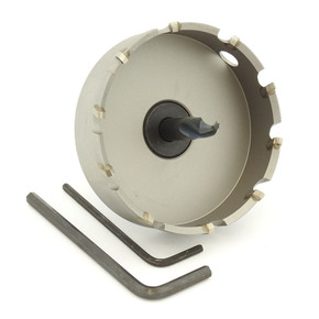 ALFRA 0730073 MBS Series TCT HOLE SAW, 2-7/8" DIA, 5/8" DOC