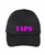 Pink Taps Twill Unstructured Cap