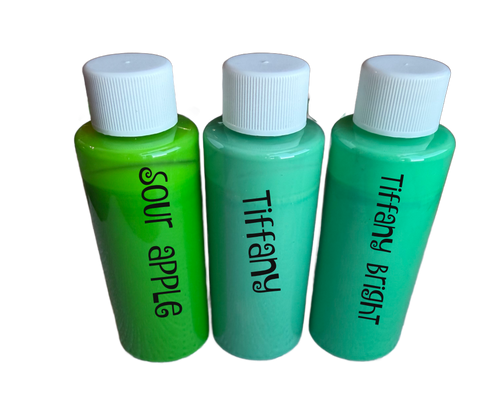 Neon Liquid Colorant - Electric Series 4 - Ready-to-Use Bulk Nail Polish - Private Label 