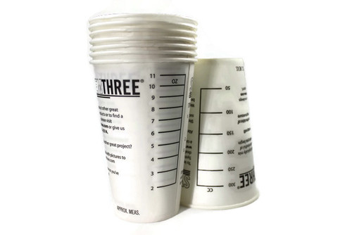 Paper Graduated Mixing Cup - 3 oz. — Greenlight Surf Co.