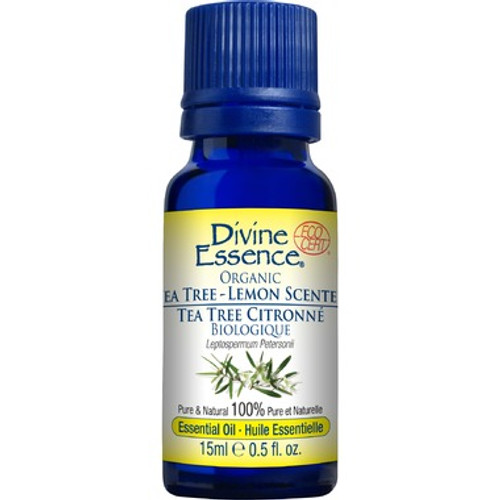 Divine Essence Tea Tree Lemon-Scented Essential Oil