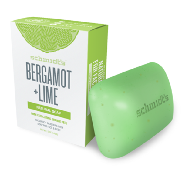 Schmidt's Naturals Bergamot + Lime Bar Soap