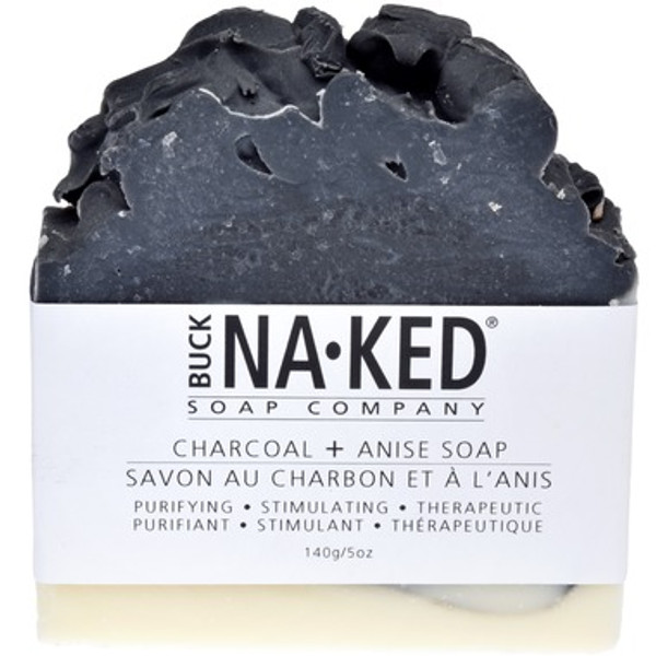 Buck Naked Soap Company Charcoal & Anise Soap